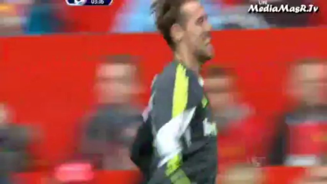 هدف ستوك سيتي الأول في مانشستر يونايتد - الأسبوع 9 - 26/10/2013