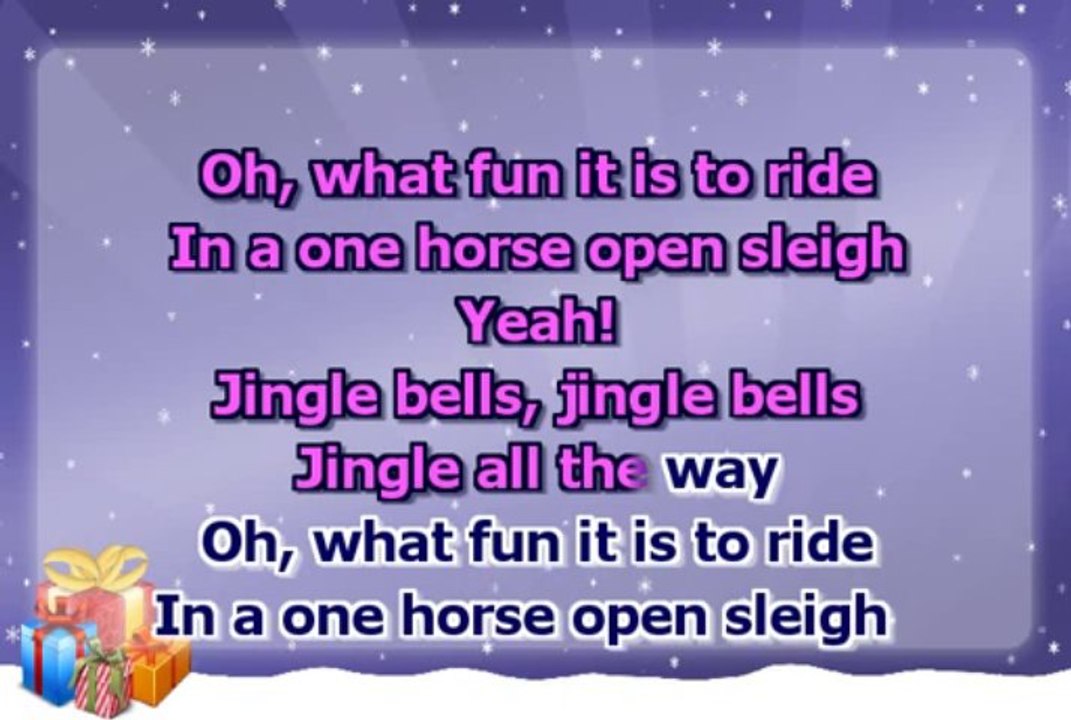 Christmas carol - Jingle bells - slow - with a melody