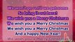 Christmas carol - We wish you a Merry Christmas - fast - melody
