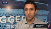 Marquinhos heureux d'être appelé avec le Brésil