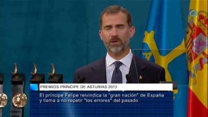 El Príncipe aboga por un futuro basado en la honradez que deje atrás excesos