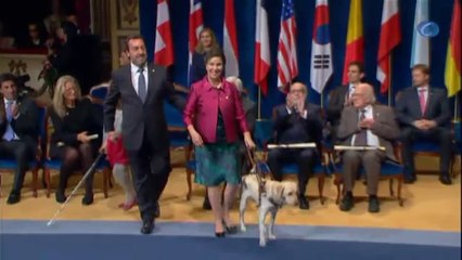 La ONCE recibe el Premio Príncipe de Asturias a la Concordia