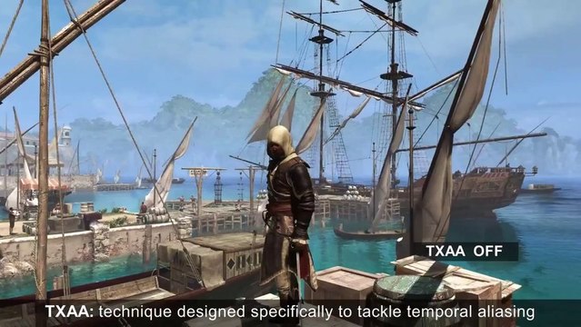 Assassin's Creed IV Black Flag GeForce GTX Tech