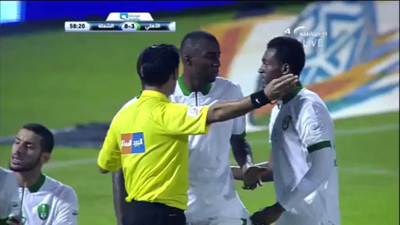 هدف الشعلة الاول من لاسانا فاني في الاهلي - الاهلي 5-2 الشعلة HD