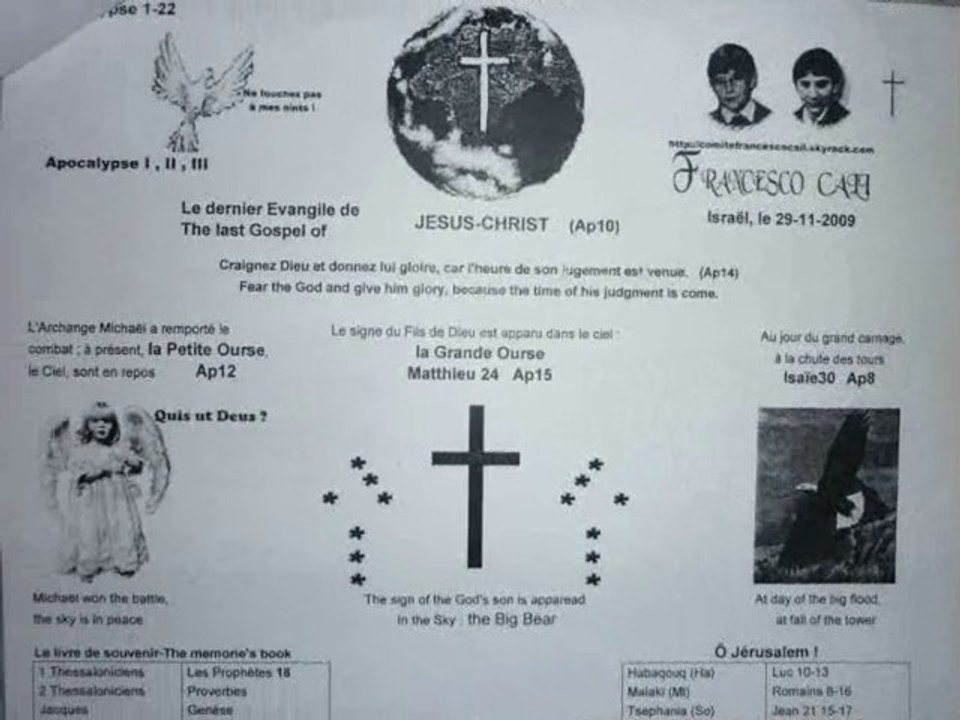 INRI,PAX"Ô Nations,écoutez la Parole de l' Eternel! Proclamez-la sur toute la terre!"JEREMIE"SalvatoreCali