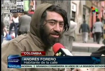Colombia:cifras oficiales de pobreza contrastan con realidad en calles