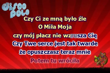 Top One - O miła moja