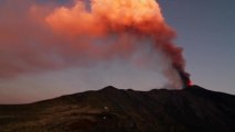 Italy's Etna volcano erupts