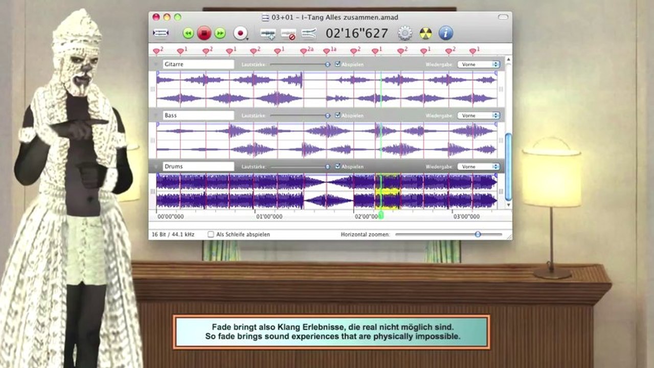 13+12 - Obatala + Marko - Fade Musik in Realtime. Info in German and English - Obatala ObaTali