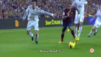 ترقيصة رائعة من دانيل الفيس لكريستيانو رونالدو - الاسبوع 10 - 25/10/2013