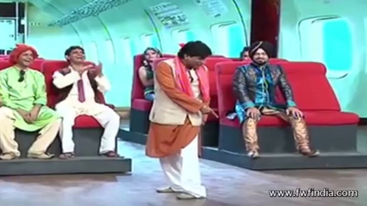 King Kisser - Raju Srivastav Non Stop Comedy in Flight - 1st Episode final