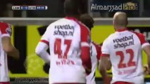 10' Doelpunt Yassine Ayoub, SC Cambuur Leeuwarden - FC Utrecht, 0-1