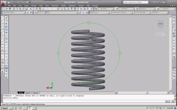 Autodesk - Auto CAD 2006/2008 - Tool - Helix - Urdu / Hindi