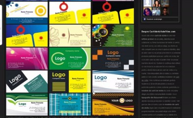 Carti de vizita | Cel mai mic pret din Ro | Sute de modele