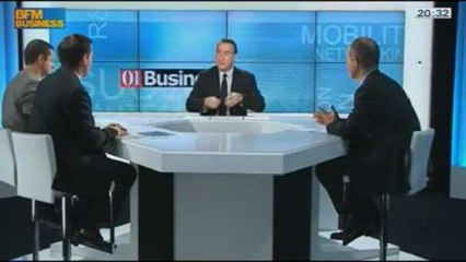 E-Santé: Gaël Sliman, Laurent Baudart et Pierre Leurent, dans 01Business - 26/10 3/4