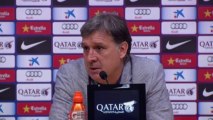 Martino: ''Creo que Neymar ha hecho partidos mejores''