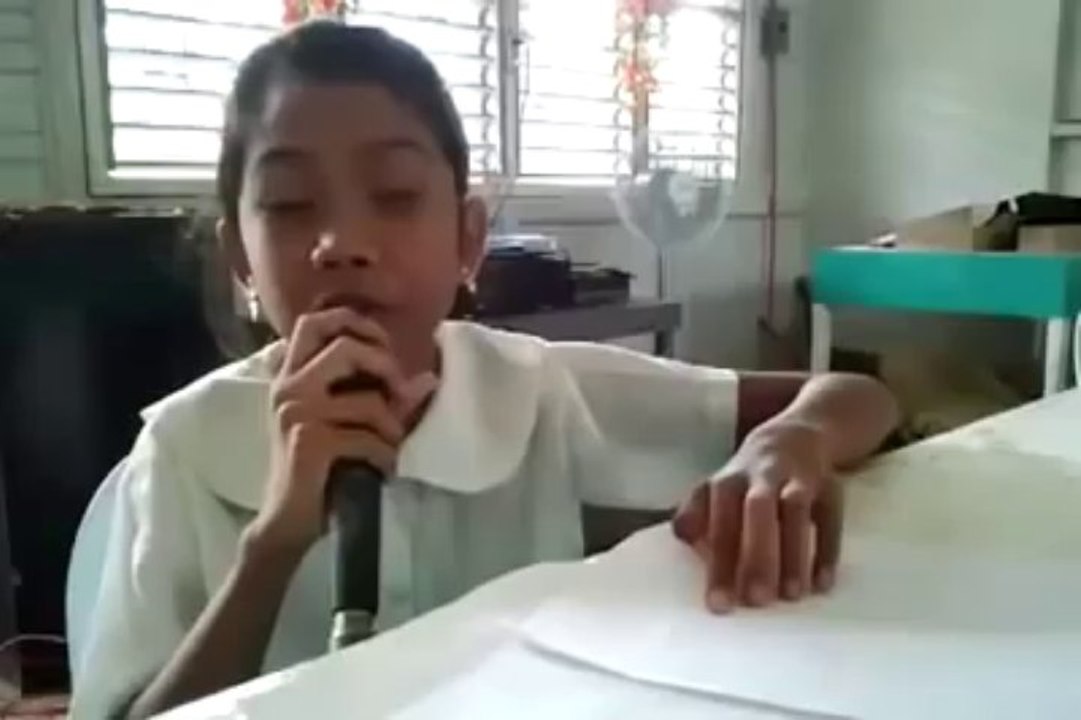 Aveugle de 11 ans chante Wrecking Ball - Miley Cyrus