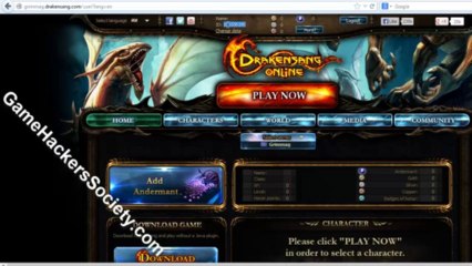 DrakenSang Online Hack Cheat Download
