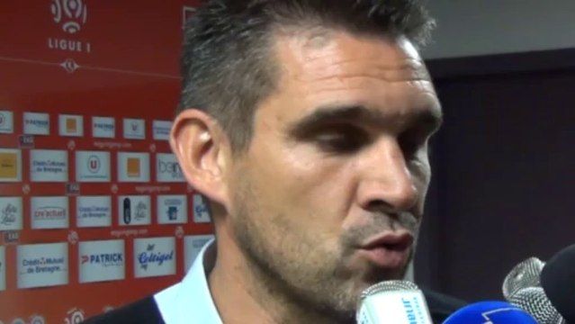 L1-J11 EAG-AJACCIO (2-1) Réaction de Jocelyn Gourvennec