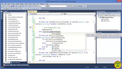 Part 1 -  Create Calculator application using VB.NET In Urdu