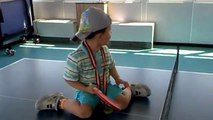 Youngest Ping Pong Player-Table Tennis Playing Child