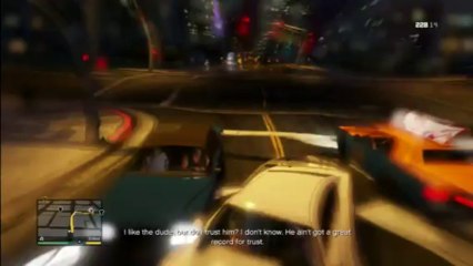 GTA V The 3 Charaters VS The Police