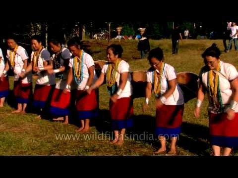 Harvesting Folk dance of the Apatanis: Ziro, Arunachal