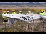 Wales plane crash leaves one dead, two critically ill