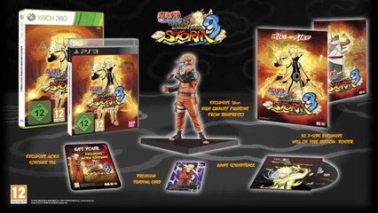 Naruto Shippuden Ultimate Ninja Storm 3 Sasuke Gameplay Trailer