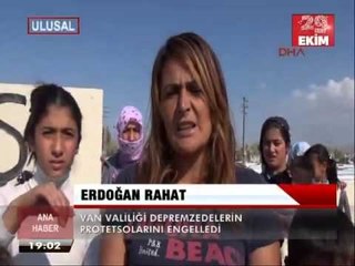 DEPREMZEDELERE SANSÜR