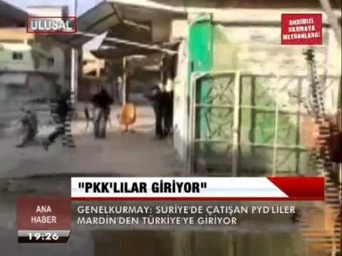 GÜMRÜK KAPISINDAN PKK'LILAR GİRİYOR