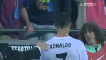 Aστειάκια Κ.Ρονάλντο και Πουγιόλ μετά το τέλος του Clasico