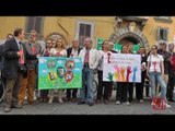 Napoli - Sit-in per chiedere riapertura di 200 chiese abbandonate (26.10.13)