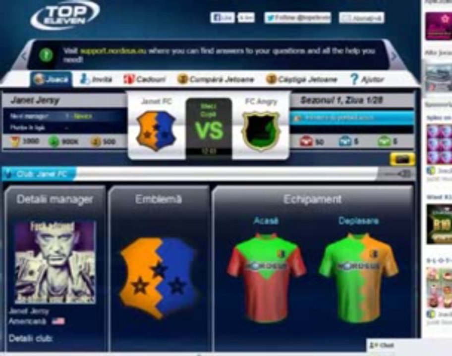 Top Eleven Football Manager Hack (Pirater) Link In Description 2013 - 2014 Update