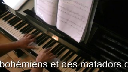 le choeur des bohémiens et des matadors de Verdi