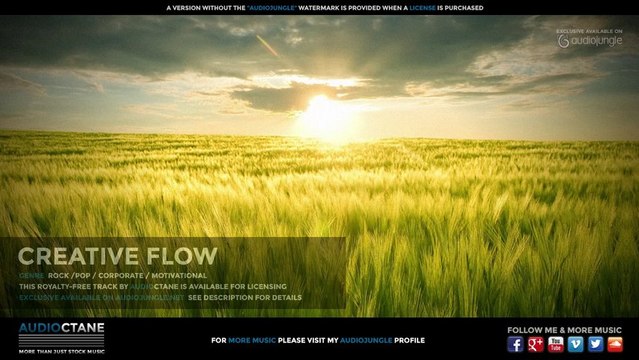 Motivational Piano Rock / Pop - Creative Flow Royalty-Free Music