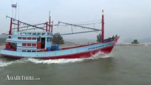 Fishing Boat in Pranburi Thailand, Hua Hin Sea Discovery