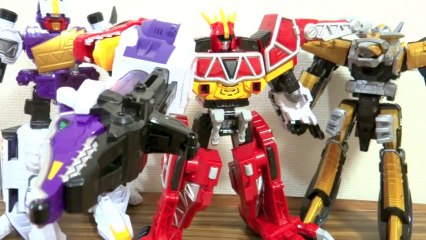DXプレズオー カミツキ合体遊び プテライデンオー&キョウリュウジン レビュー プレズオン キョウリュウジャー プテライデンオープレズオー