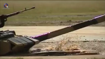 Russian T-90 the flying tank