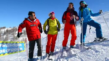 Piste Noire - Cécile et Julien - Altitude 2200m, le SnowPark vous tend les bras.