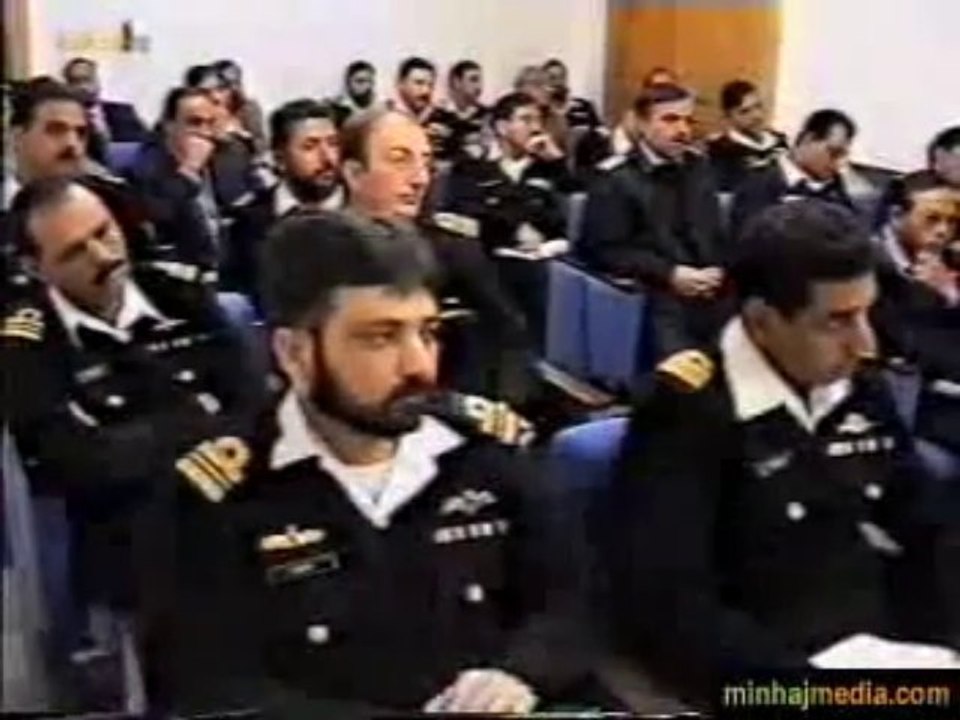 State & Political System in Islam: Dr Tahir ul Qadri in NAVY WAR College !!