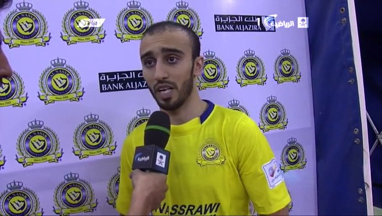 لقاء الاعب محمد السهلاوي بعد مباراة الفتح