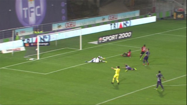But Romain ALESSANDRINI (25ème) - Toulouse FC - Stade Rennais FC (0-5) - 2013/2014