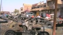 Bomb attacks on Iraqi soldiers, Shi'ites kill at least 49