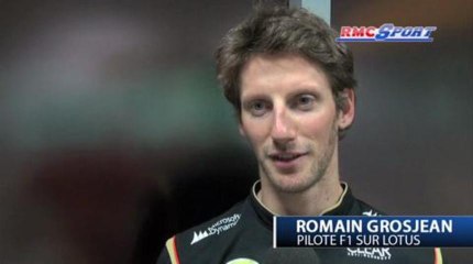 F1 / Grosejan: "Je suis le premier surpris" - 27/10
