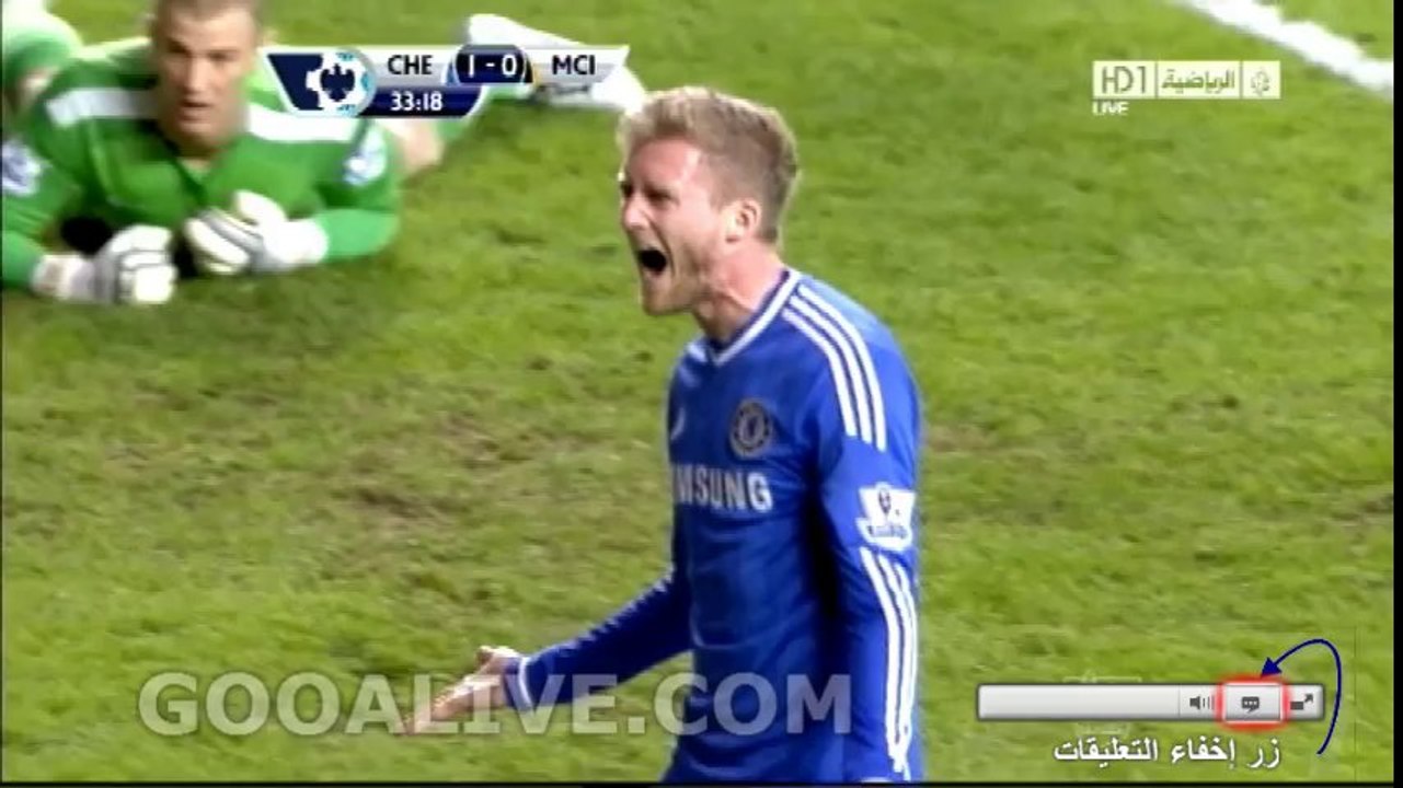 André Schürrle Amazing Goal Chelsea FC vs Manchester City 1-0 ~ 27/10/2013