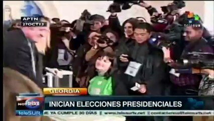 Eligen en Georgia a nuevo presidente