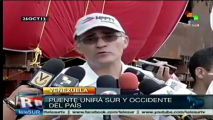 Puente en el estado Bolívar afianzará a Venezuela en Mercosur