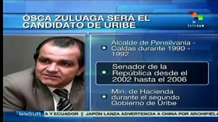 Tiene larga trayectoria política candidato uribista Óscar Zuluaga