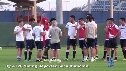 FIFA U-17 World Cup UAE 2013 -  Italy's coach Zoratto: "We need to raise our level against Mexico"